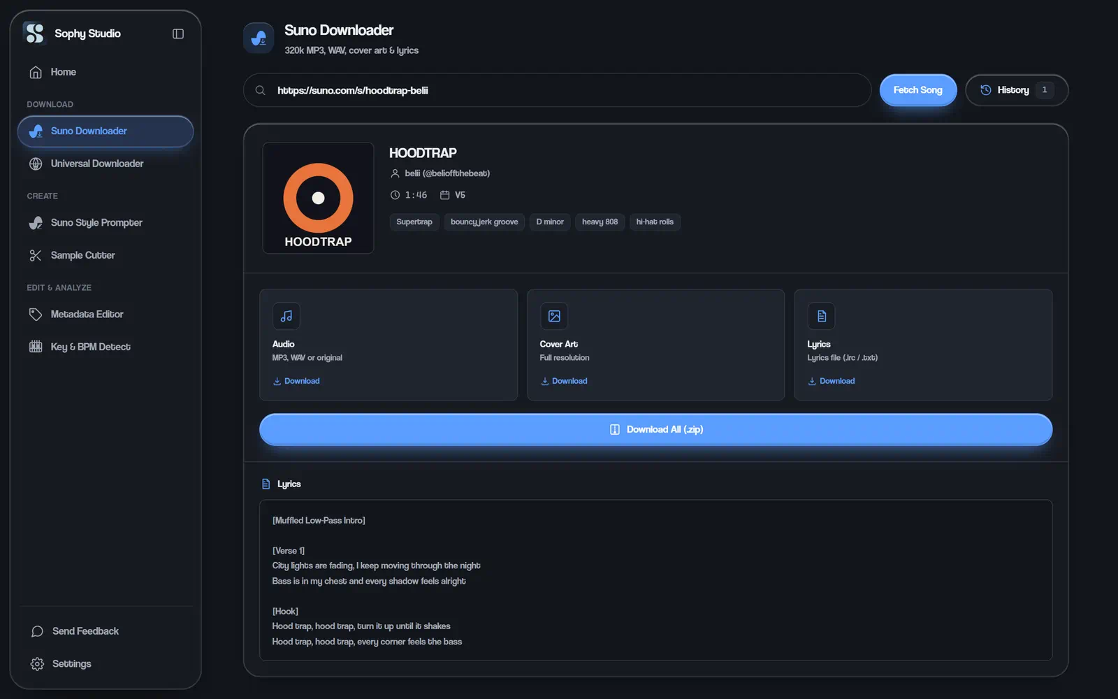Suno Downloader